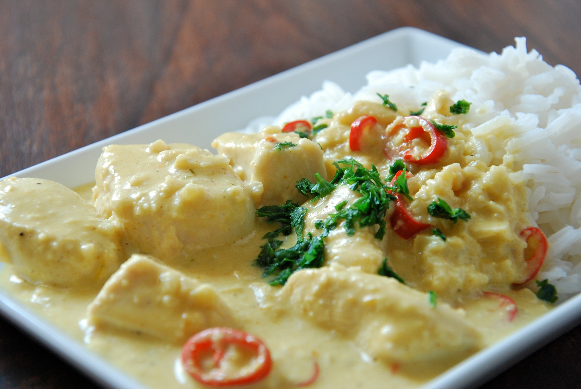 Curry mit Huhn und Cashews – Schlammdackel