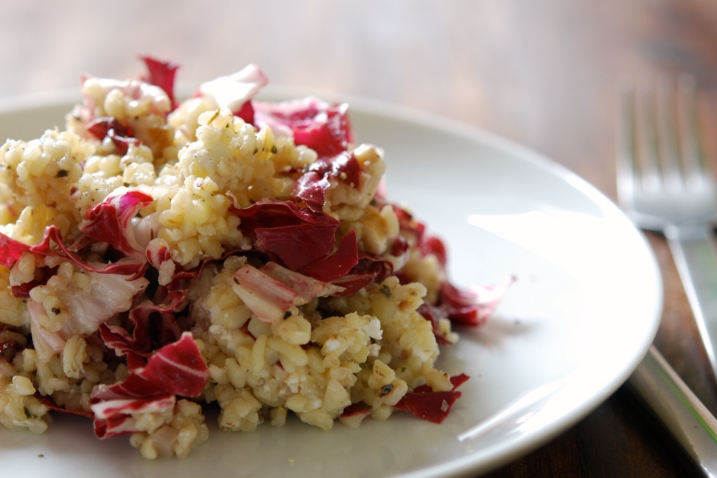 Bulgur-Salat mit Radicchio