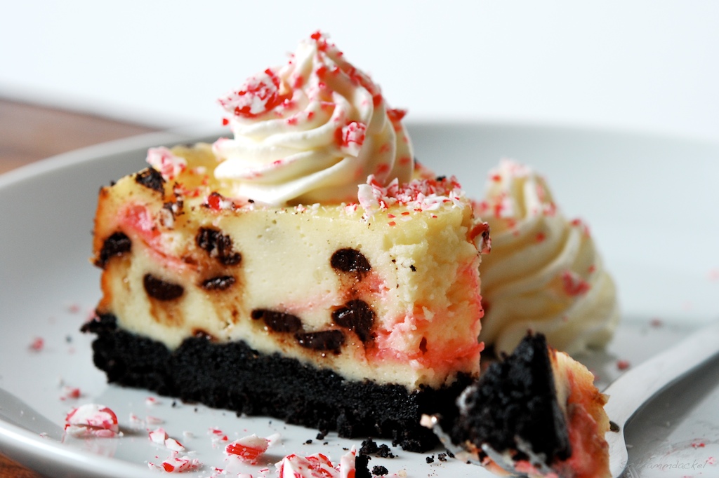 Peppermint Bark Cheesecake